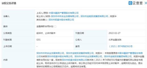 金融借款合同纠纷 中国华融诉宝能投资案的法律与商业透视